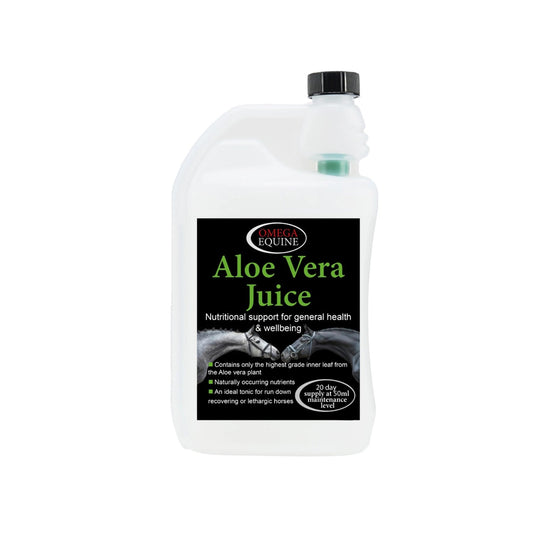Omega Equine Aloe Vera Juice - Ashurst Equestrian & Country