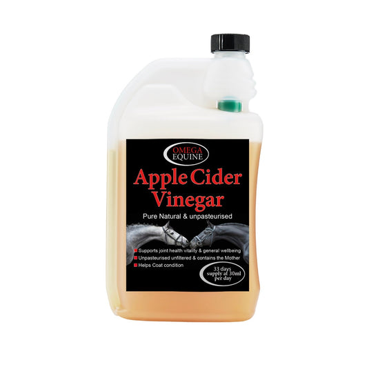 Omega Equine Cider Vinegar - Ashurst Equestrian & Country