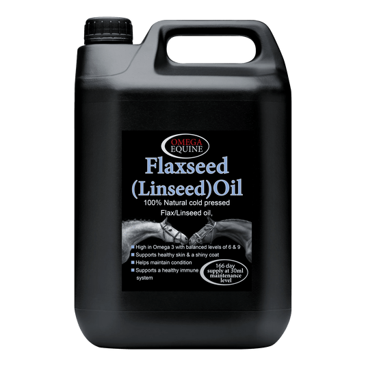 Omega Equine Flaxseed (Linseed Oil) - Ashurst Equestrian & Country