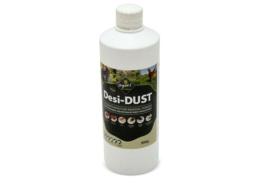 Organ-X Desi Dust Natural Moisture Removal Powder - Ashurst Equestrian & Country