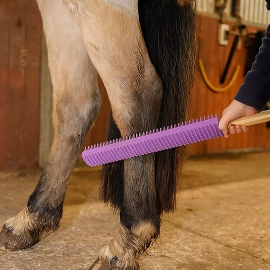 Parallax Nimbrush Long Reach Grooming Brush - Ashurst Equestrian & Country