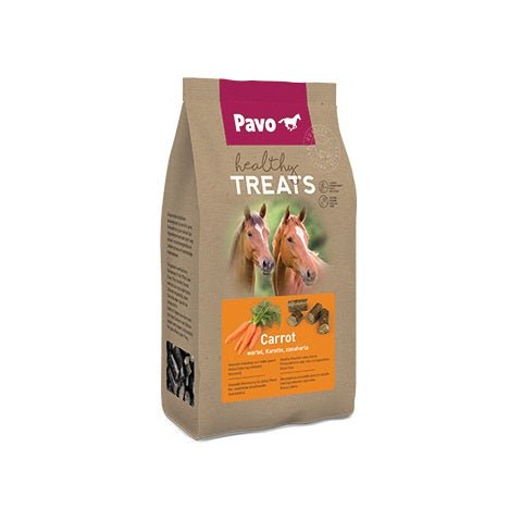 Pavo Healthy Treats Carrot 1kg - Ashurst Equestrian & Country