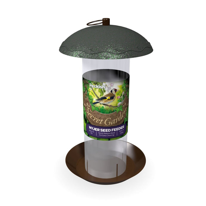 Peckish Secret Garden Nyjer Seed Feeder - Ashurst Equestrian & Country