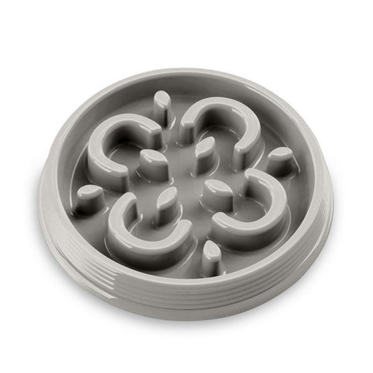 Tarhong Slow Chow Medallion Feeder Small Grey