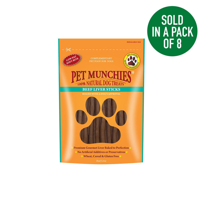 Pet Munchies Beef Liver Sticks - Ashurst Equestrian & Country