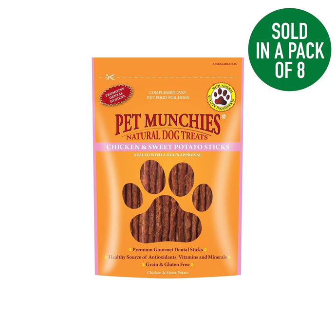 Pet Munchies Chicken & Sweet Potato Sticks - Ashurst Equestrian & Country