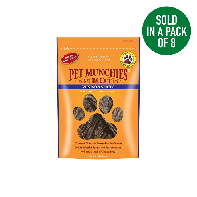 Pet Munchies Venison Strips - Ashurst Equestrian & Country