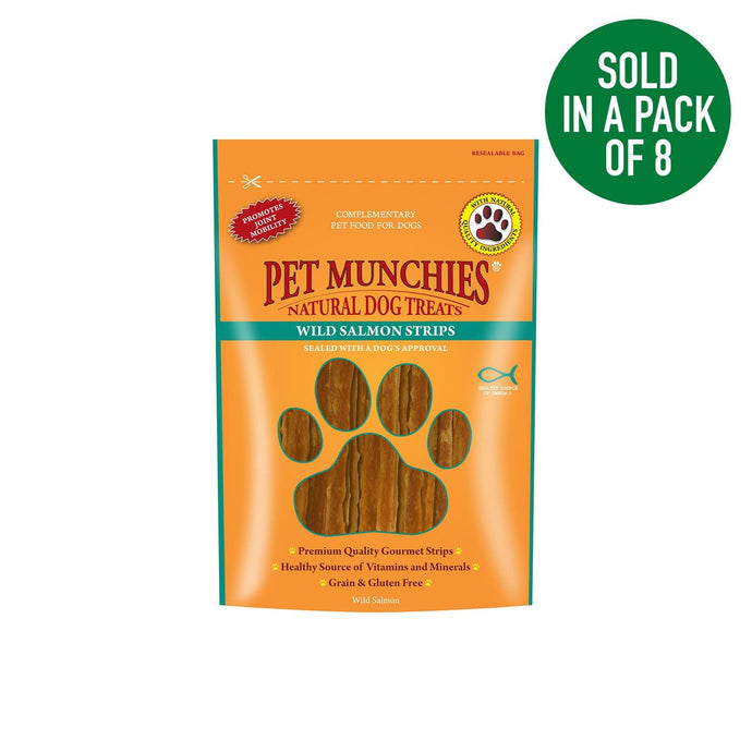 Pet Munchies Wild Salmon Strips - Ashurst Equestrian & Country