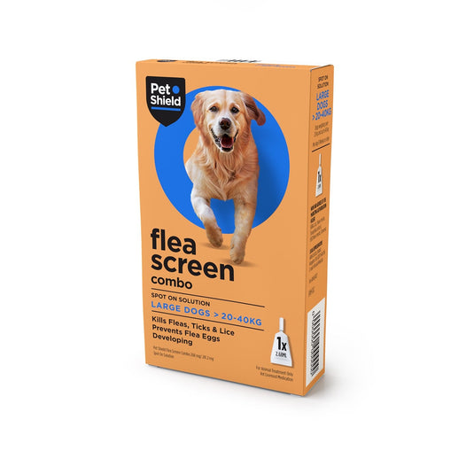 Petshield Flea Screen Combo Spot On Solution Large Dog - Ashurst Equestrian & Country