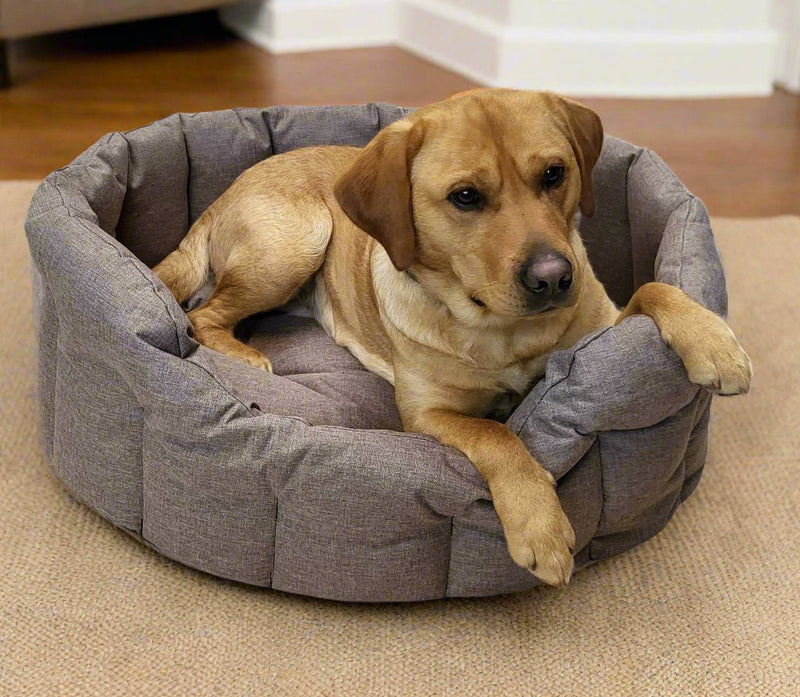 Load image into Gallery viewer, P&amp;L Country Dog Tough Heavy Duty Oval High Sided Waterproof Dog Beds. - Ashurst Equestrian &amp; Country
