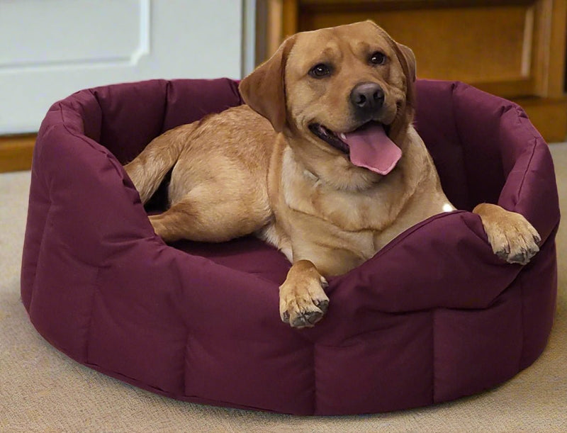 Load image into Gallery viewer, P&amp;L Country Dog Tough Heavy Duty Oval High Sided Waterproof Dog Beds. - Ashurst Equestrian &amp; Country
