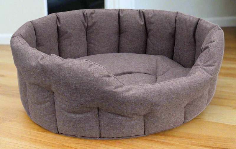 Load image into Gallery viewer, P&amp;L Country Dog Tough Heavy Duty Oval High Sided Waterproof Dog Beds. - Ashurst Equestrian &amp; Country
