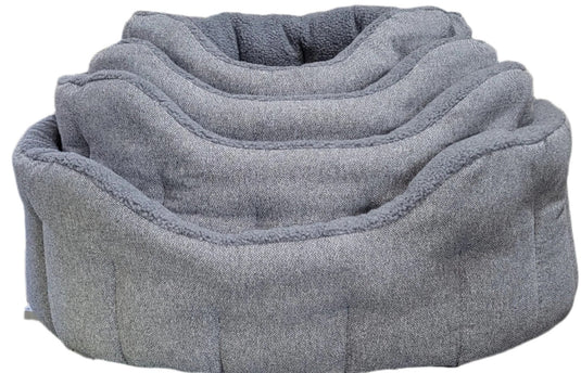 Premium Orkney Tweed Fleece Lined Bolster Beds - Ashurst Equestrian & Country