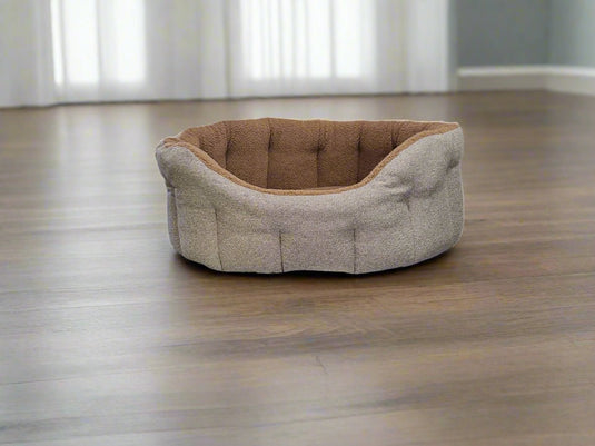 Premium Orkney Tweed Fleece Lined Bolster Beds - Ashurst Equestrian & Country
