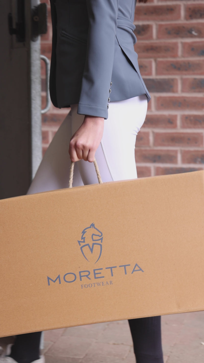 Load and play video in Gallery viewer, Moretta Luisa Synthetic Riding Boots
