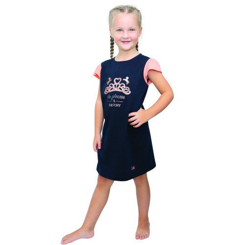 Princess & Pony Nighty By Little Rider Navy/Peach - Ashurst Equestrian & Country