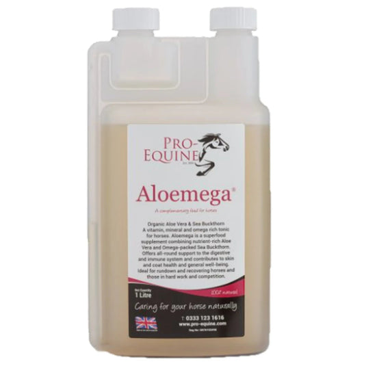 Pro Equine Aloemega Superfood Supplement 1 litre - Ashurst Equestrian & Country