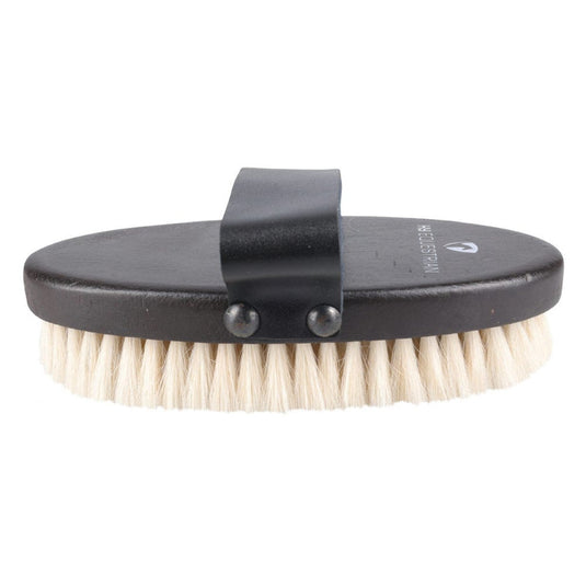 Progroom Deluxe Body Brush/Goat Hair By Hy Equestrian - Ashurst Equestrian & Country