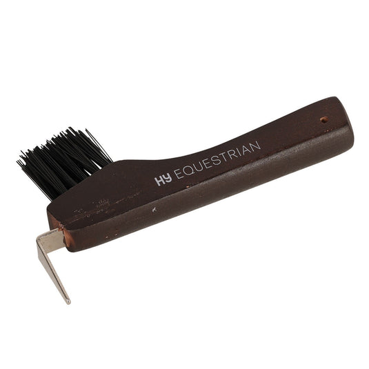 Progroom Deluxe Hoof Pick Brush By Hy Equestrian - Ashurst Equestrian & Country