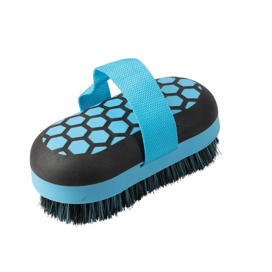 Progroom Hex Body Brush By Hy Equestrian - Ashurst Equestrian & Country