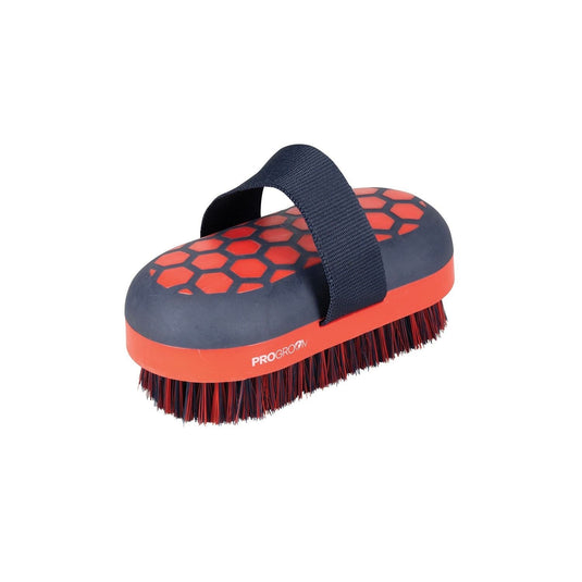 Progroom Hex Body Brush By Hy Equestrian - Ashurst Equestrian & Country