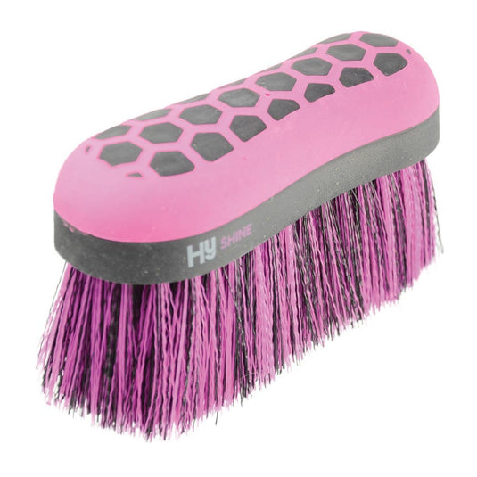 Progroom Hex Dandy Flick Brush By Hy Equestrian - Ashurst Equestrian & Country