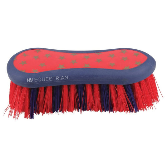 Progroom Star Easy Grip Dandy Brush By Hy Equestrian - Ashurst Equestrian & Country
