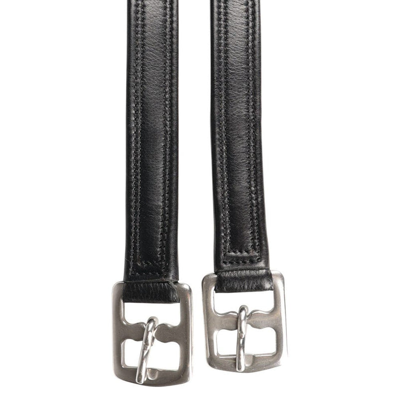 Load image into Gallery viewer, Propresicce Super Soft Stirrup Leathers Black - Ashurst Equestrian &amp; Country
