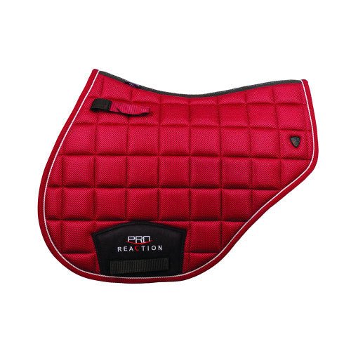 Proreaction 3 D Mesh C/C Saddle By Hy Equestrian Merlot - Ashurst Equestrian & Country