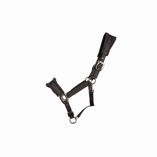 Proreaction Dura Fleece Headcollar By Hy Equestrian Black - Ashurst Equestrian & Country
