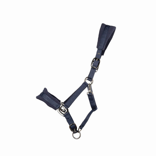 Proreaction Dura Fleece Headcollar By Hy Equestrian Navy - Ashurst Equestrian & Country