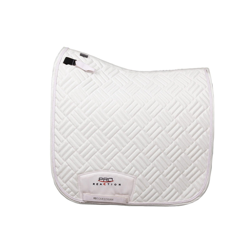 Load image into Gallery viewer, Proreaction Recherche Dressage Saddle Pad By Hy White - Ashurst Equestrian &amp; Country
