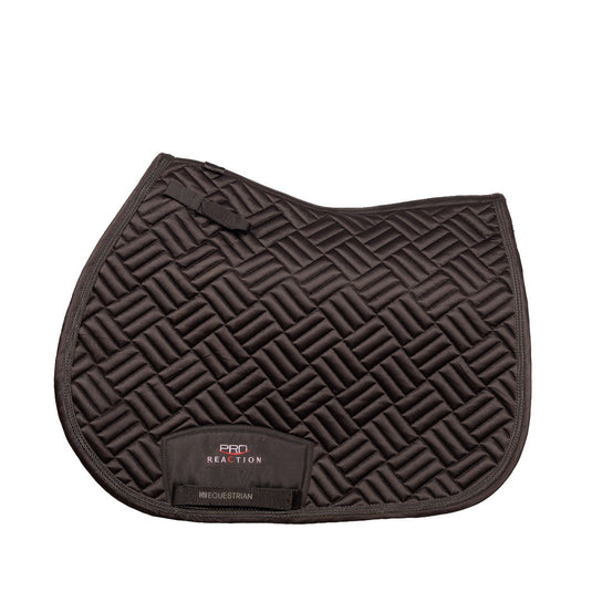 Proreaction Recherche Gp Jumping Saddle Pad Black - Ashurst Equestrian & Country
