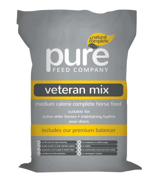 Pure Veteran Mix 20kg - Ashurst Equestrian & Country
