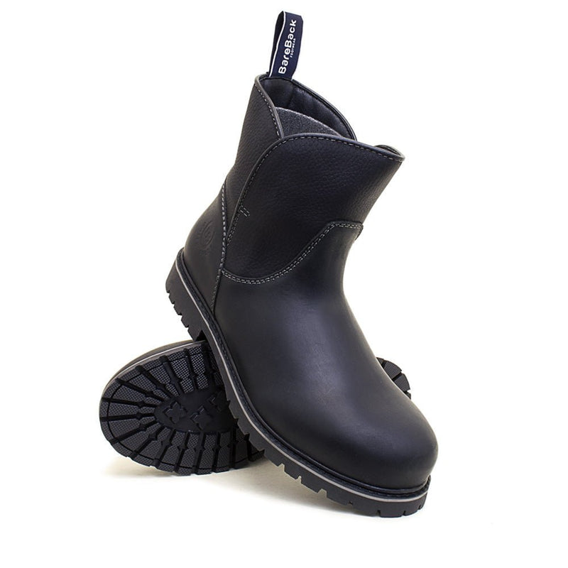 Load image into Gallery viewer, Quebec Waterproof Ankle Boots - Black - Ashurst Equestrian &amp; Country
