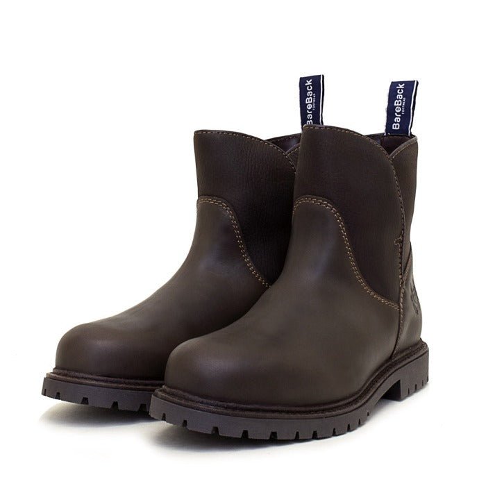 Load image into Gallery viewer, Quebec Waterproof Ankle Boots - Brown - Ashurst Equestrian &amp; Country
