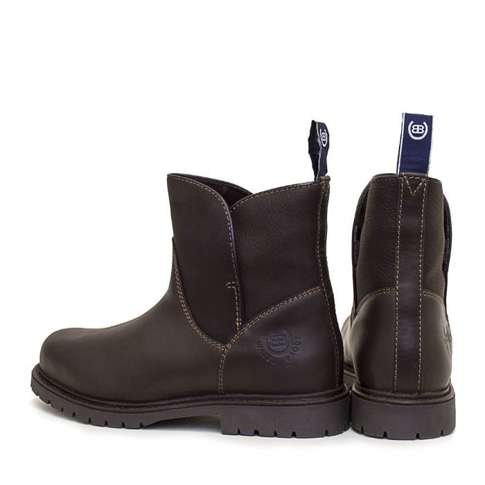 Load image into Gallery viewer, Quebec Waterproof Ankle Boots - Brown - Ashurst Equestrian &amp; Country

