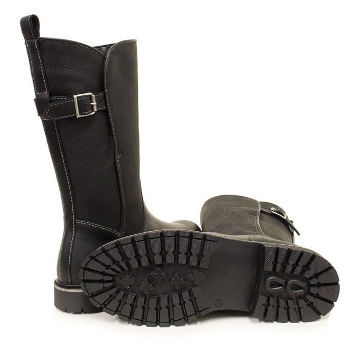 Load image into Gallery viewer, Quebec Waterproof Boots - Black - Ashurst Equestrian &amp; Country
