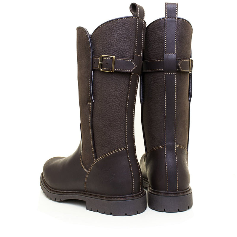 Load image into Gallery viewer, Quebec Waterproof Boots - Brown - Ashurst Equestrian &amp; Country
