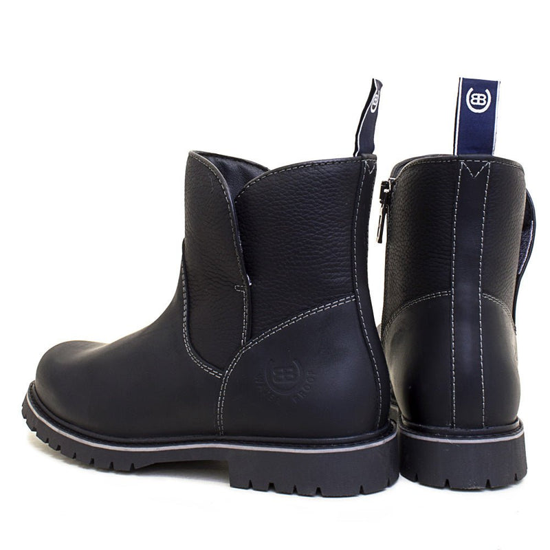 Load image into Gallery viewer, Quebec Waterproof Zip Up Ankle Boots - Black - Ashurst Equestrian &amp; Country
