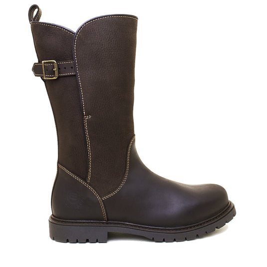 Quebec Waterproof Zip Up Mid Calf Boots - Brown - Ashurst Equestrian & Country