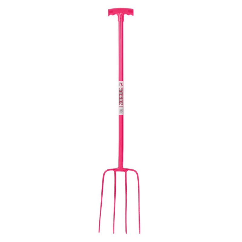 Load image into Gallery viewer, Red Gorilla 4 Prong Manure Fork T Handle - Ashurst Equestrian &amp; Country
