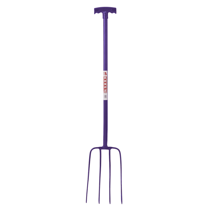 Load image into Gallery viewer, Red Gorilla 4 Prong Manure Fork T Handle - Ashurst Equestrian &amp; Country
