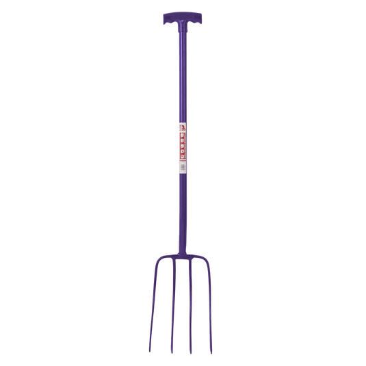 Red Gorilla 4 Prong Manure Fork T Handle - Ashurst Equestrian & Country
