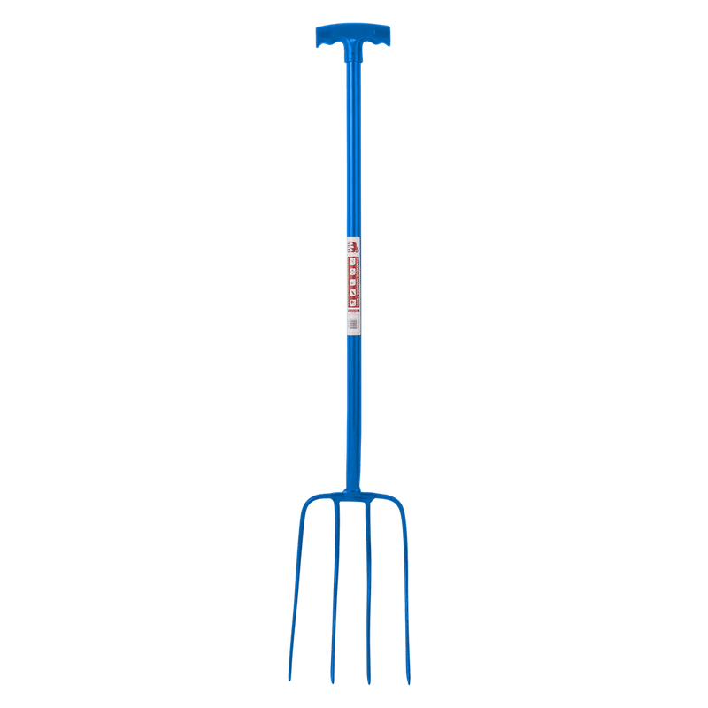 Load image into Gallery viewer, Red Gorilla 4 Prong Manure Fork T Handle - Ashurst Equestrian &amp; Country
