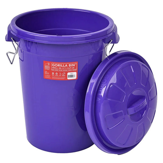 Red Gorilla Bin With Clip Lid 30 Lt - Ashurst Equestrian & Country