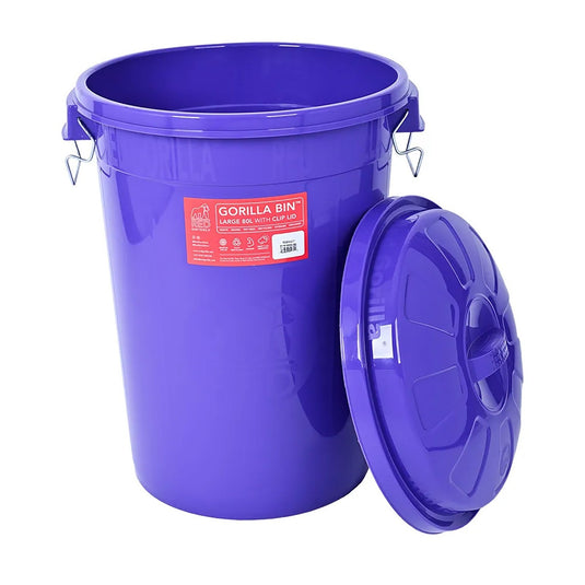 Red Gorilla Bin With Clip Lid 80 Lt - Ashurst Equestrian & Country
