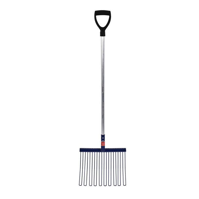 Red Gorilla Rubber Matting Fork D Grip Long Handle - Ashurst Equestrian & Country