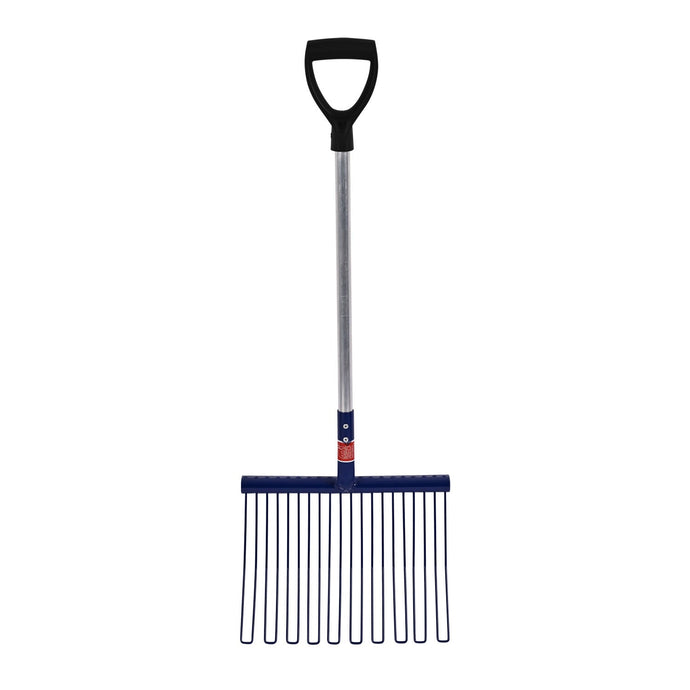 Red Gorilla Rubber Matting Fork D Grip Short Handle - Ashurst Equestrian & Country