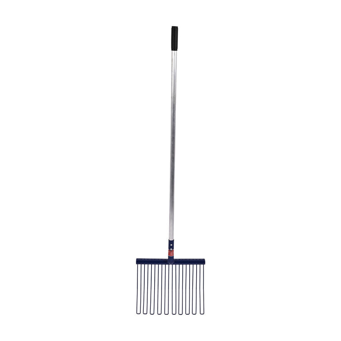 Red Gorilla Rubber Matting Fork Straight Grip Long Handle - Ashurst Equestrian & Country